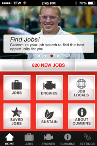 Cummins job app