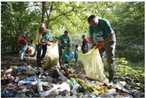 Coca-Cola's "Together for a Greener Tomorrow" campaign