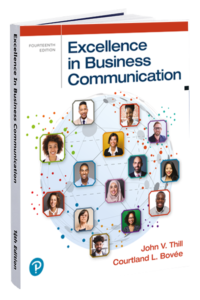 cover of Excellence in Business Communication 14th Ed