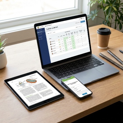 Learning Anywhere, Anytime. A robust digital ecosystem ensures that students can engage with course materials on the devices they use most, while instructors get seamless data integration.