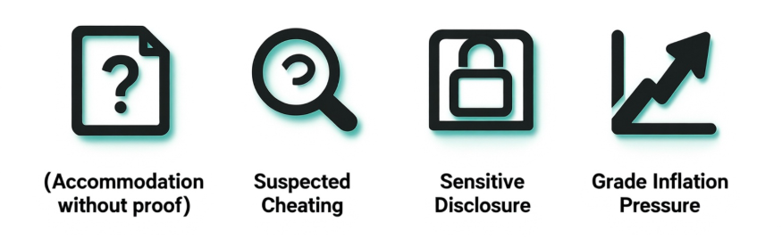 Navigating the Everyday Dilemmas. Instructors face these common scenarios regularly. Having a pre-considered approach helps you respond with fairness and professional judgment.